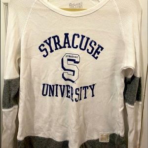 long sleeved college top